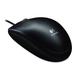 Logitech B100 USB Optical Mouse (3-button-scroll-wheel)