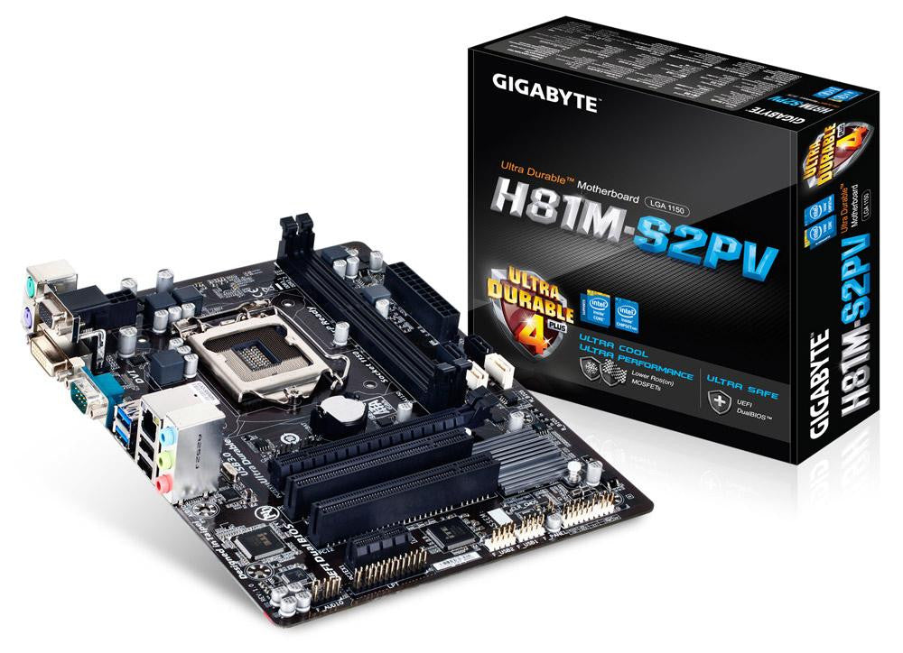 GIGABYTE mATX LGA1150 2xDDR3 ALC887- GbE [V-D] GSM