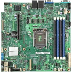 Intel mATX LGA1150 4xDDR3L ECC [V] Entry-Level Server Board